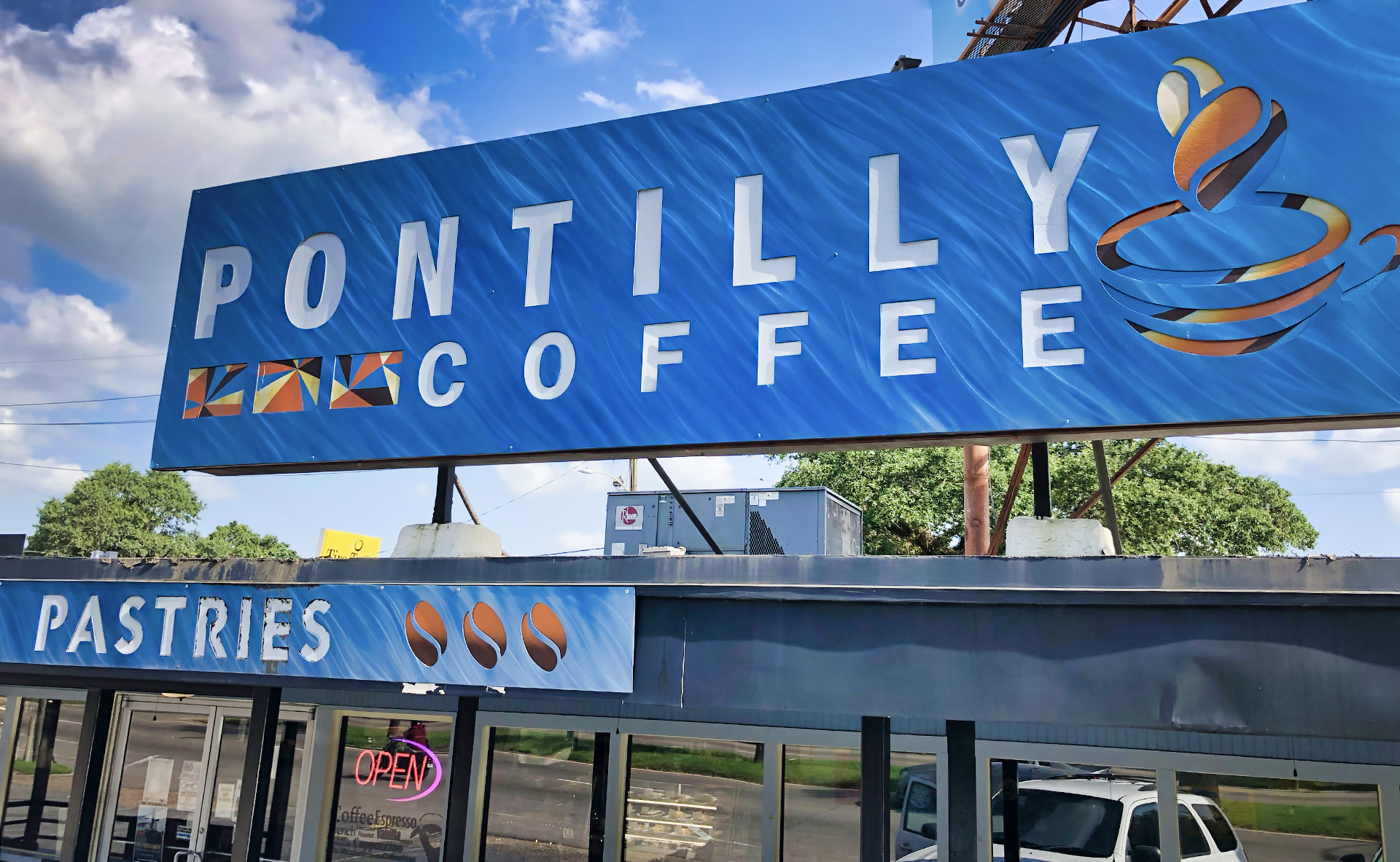 Pontilly Coffee new orleans - nola places photo - july 2020