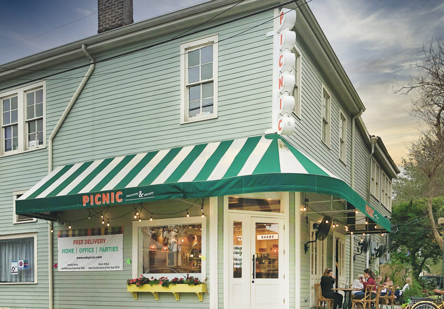 Picnic Provisions & Whiskey Casual Dining at it's Finest